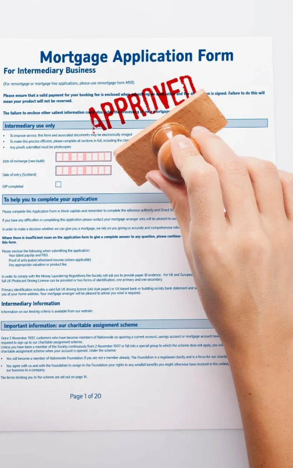 approved-mortgage-application