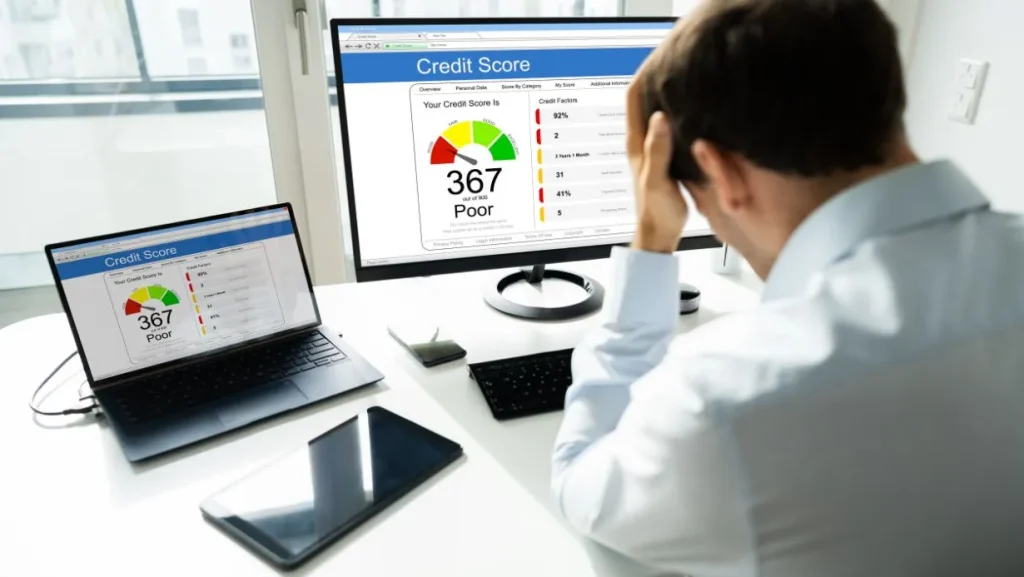 Poor Online Credit Score Rating 1024x577