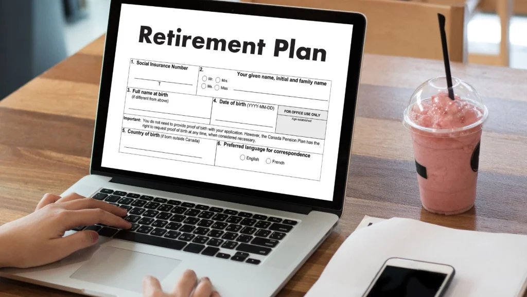 Retirement Plan Time To Money Saving For Retirement Concept